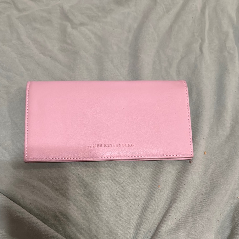 Aimee Kestenberg Pink Wallet Chic Minimalist Design